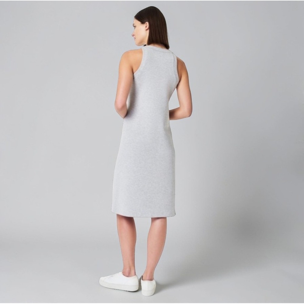Spanx AirEssentials Soft Tank Dress Heather Gray Midi XS - Picture 10 of 11